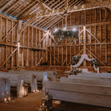 Ceremony Setup at Milling Barn