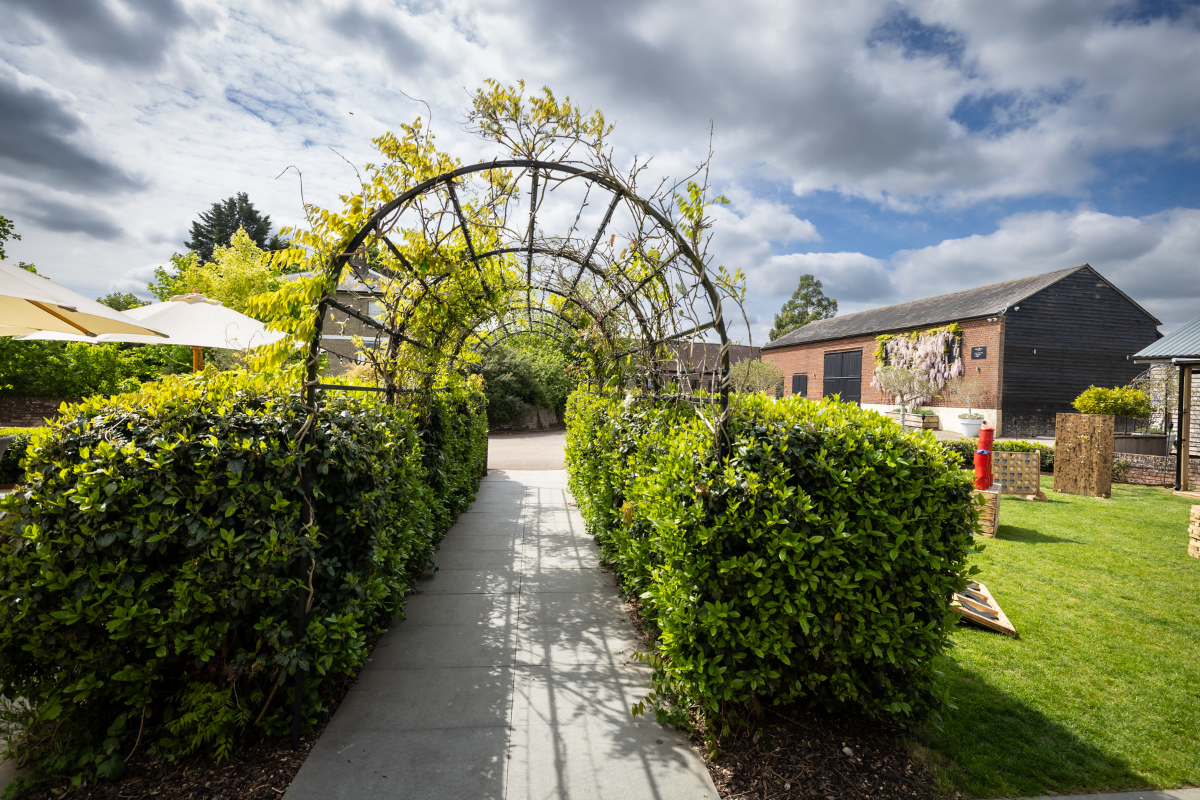 Entrance at Milling Barn