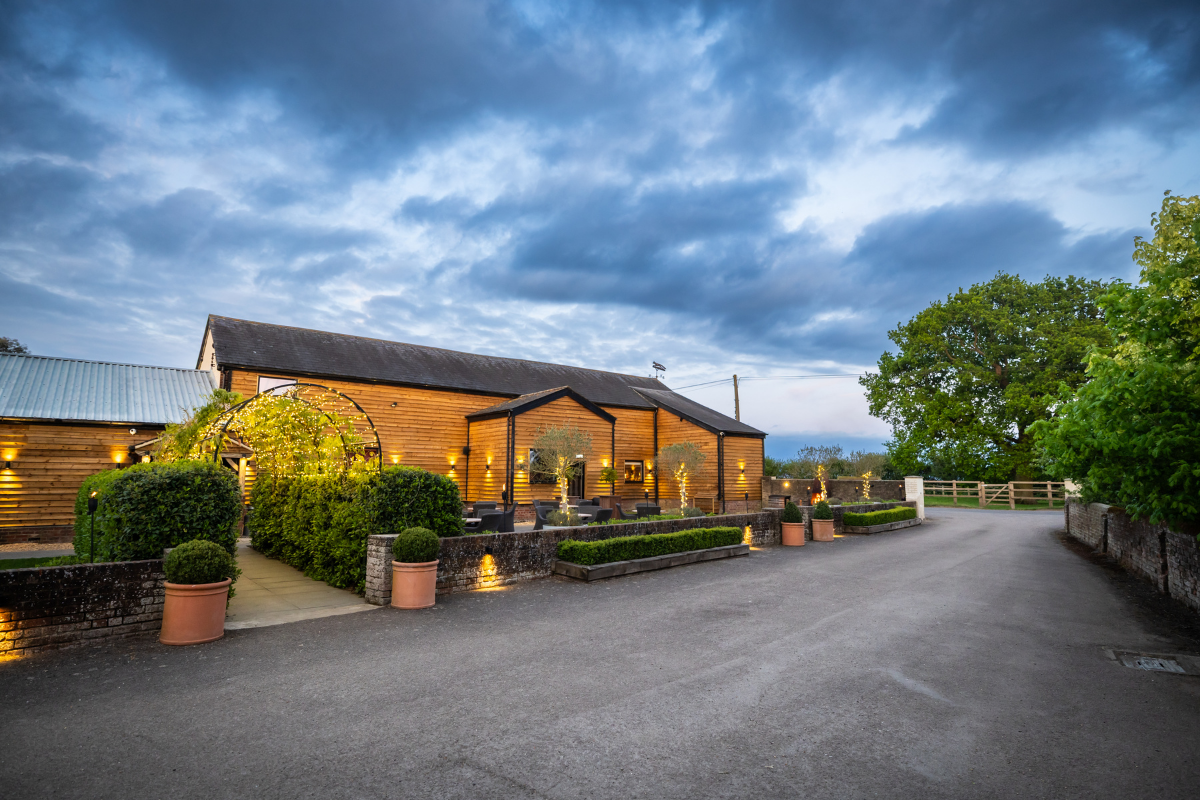 Outdoors at Milling barn