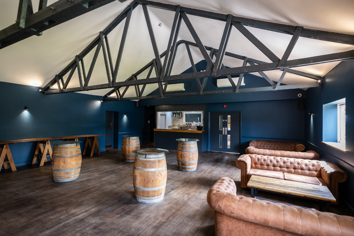 Reception Area at Milling Barn