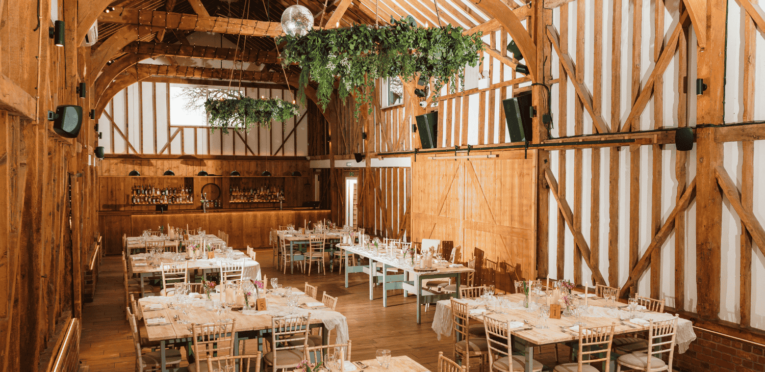 Wedding Breakfast at Milling Barn