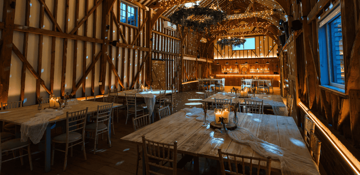 Evening Reception at Milling Barn