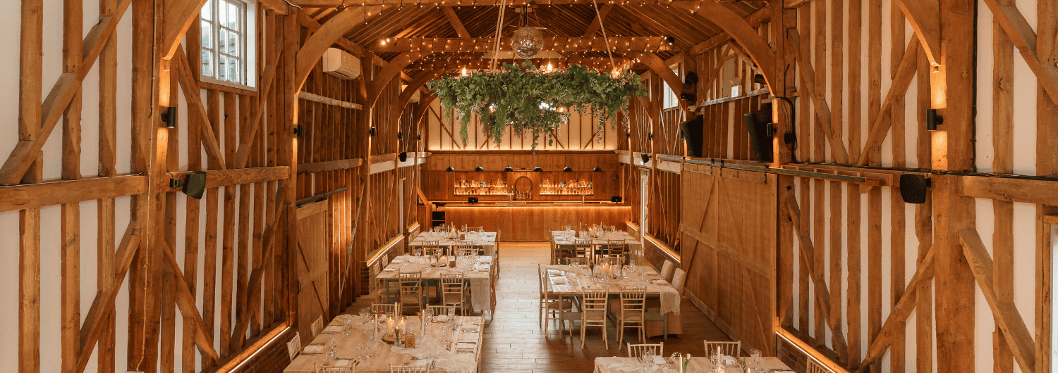 Wedding Breakfast at Milling Barn
