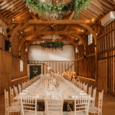 Wedding Breakfast at Milling Barn