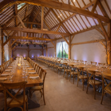 Wedding Breakfast Setup